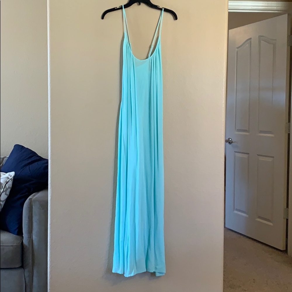 L Space Light Blue Maxi Sundress